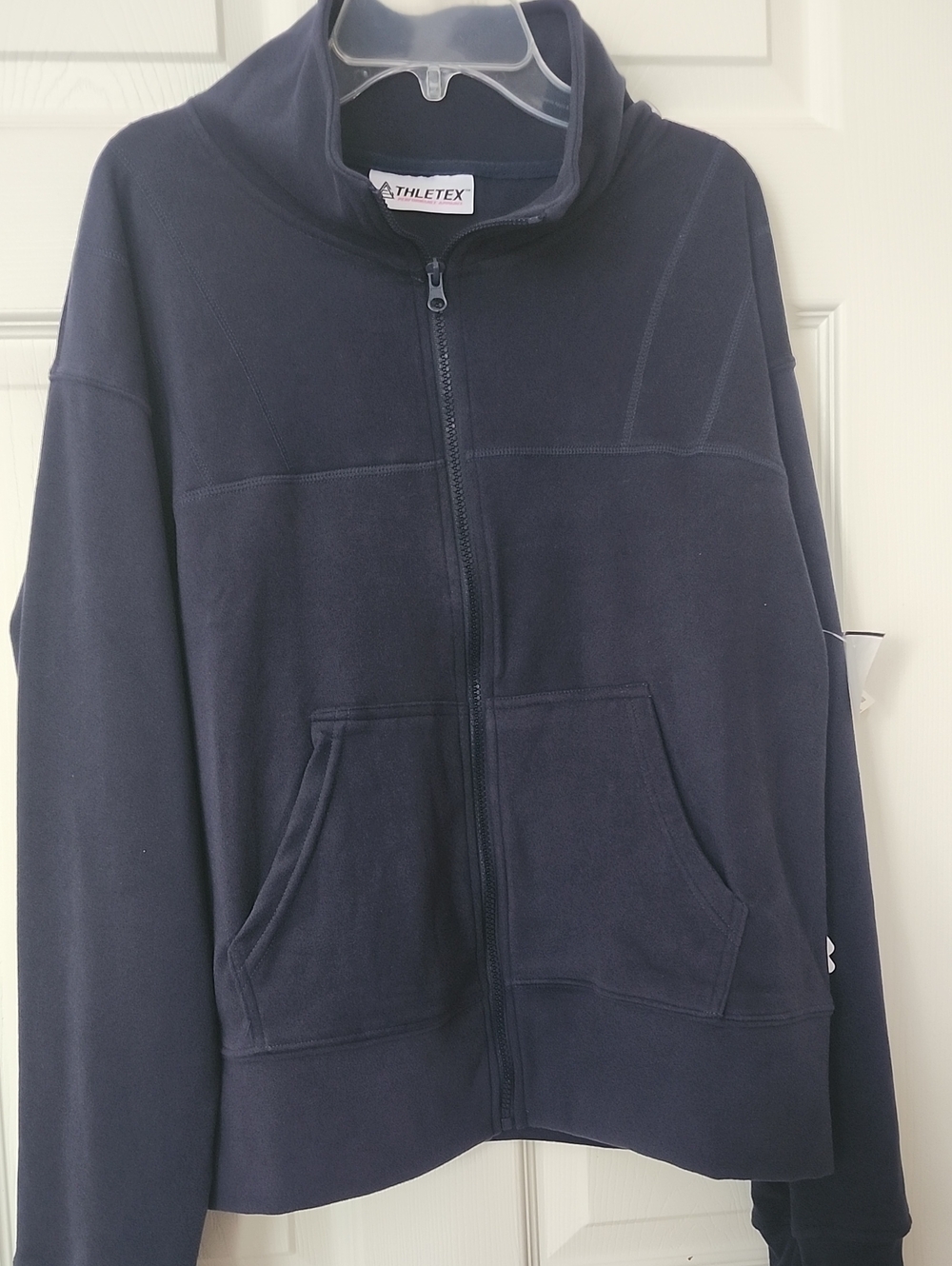 Kids Navy Full-Zip Hoodie Jacket
